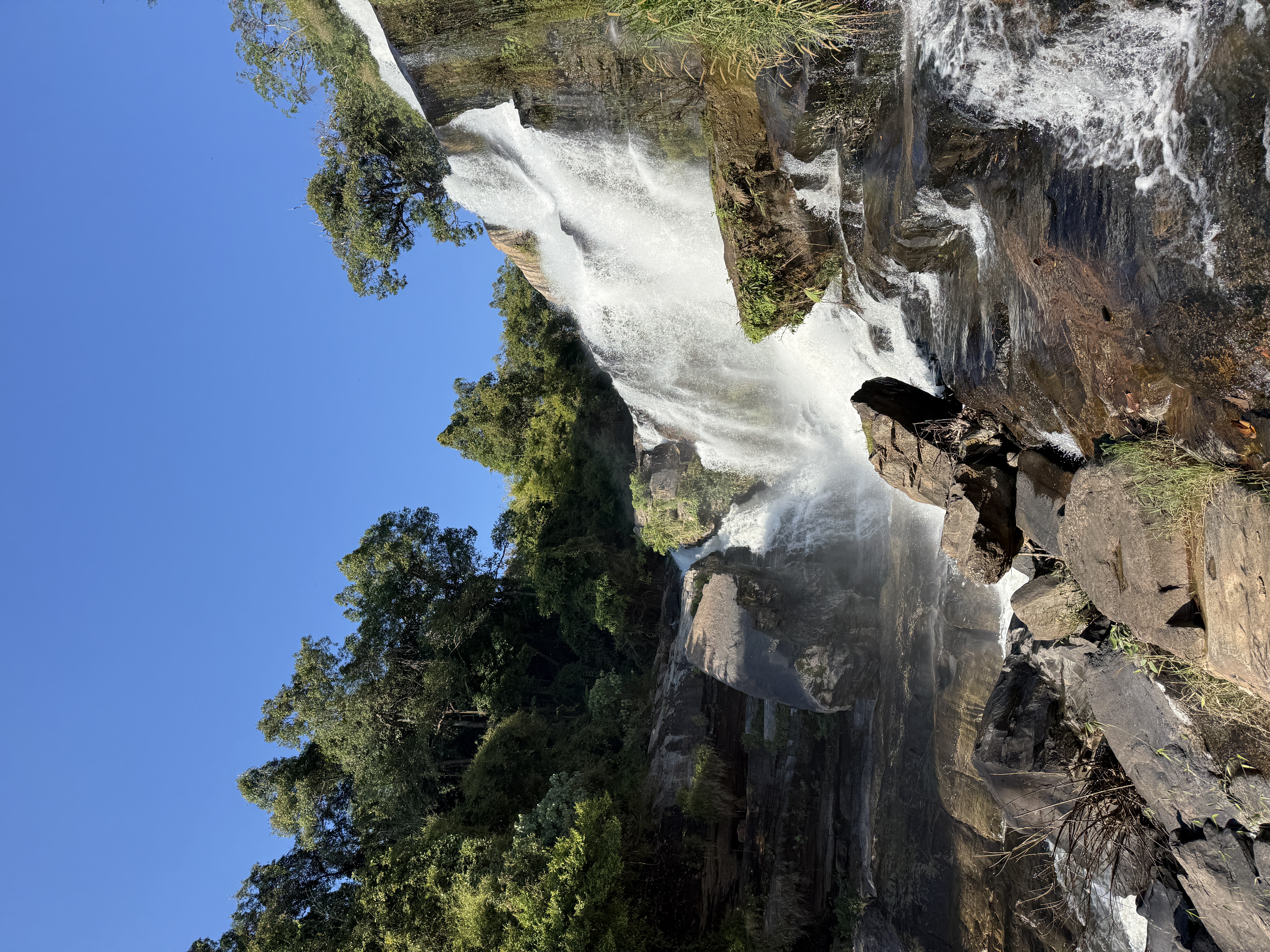 a waterfall close to doi inthanon